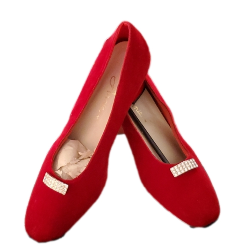 ⚜️ VINTAGE ANNIE VELVET SHOES